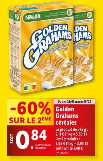 Promotion Exclusives de Golden grahams : Découvrez l'Offre incontournable