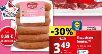 Promotion Exclusives de 5
Saucisses fumées : Découvrez l'Offre incontournable