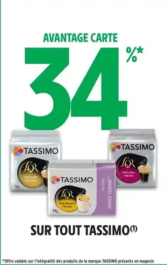 Promotion Exclusives de 8
Tassimo : Découvrez l'Offre incontournable