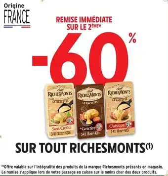 Promotion Exclusives de 17
RichesMonts : Découvrez l'Offre incontournable