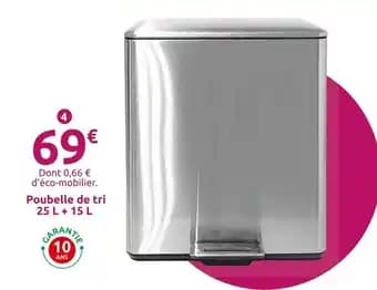 Promotion Exclusives de 2
Poubelle à pédale : Découvrez l'Offre incontournable