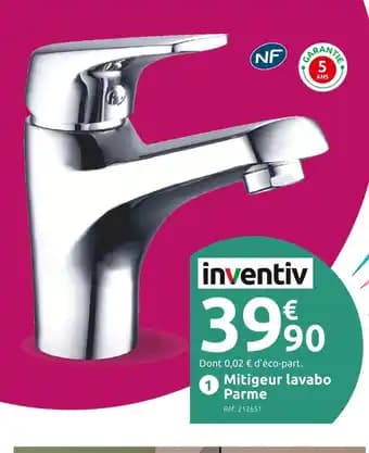 INVENTIV Mitigeur lavabo Parme