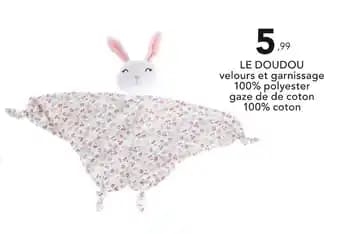 Promotion Exclusives de 1
Doudou : Découvrez l'Offre incontournable