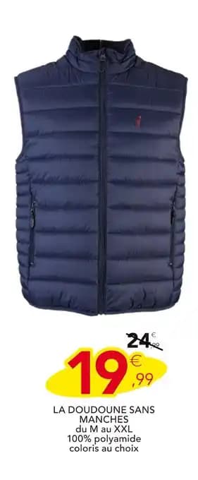 La doudoune sans manches