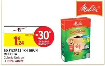 Promotion Exclusives de 3
Melitta : Découvrez l'Offre incontournable