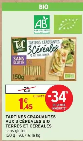 Promotion Exclusives de 57
Aux céréales : Découvrez l'Offre incontournable