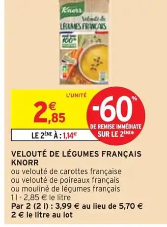Promotion Exclusives de 96
De légumes : Découvrez l'Offre incontournable