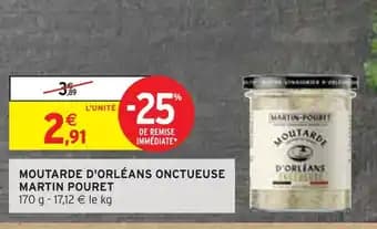 Promotion Exclusives de 10
Moutarde : Découvrez l'Offre incontournable