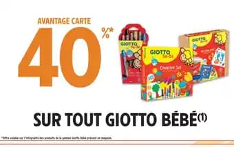 Promotion Exclusives de 1
Giotto : Découvrez l'Offre incontournable