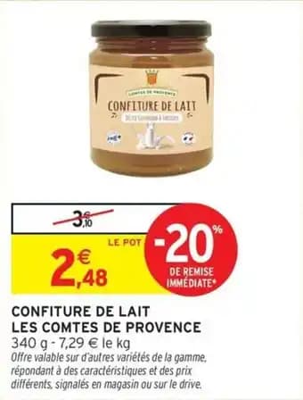 Promotion Exclusives de 1
Confiture de lait : Découvrez l'Offre incontournable