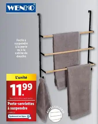Promotion Exclusives de 2
Porte serviettes : Découvrez l'Offre incontournable