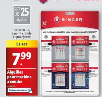 Promotion Exclusives de 2
Aiguilles : Découvrez l'Offre incontournable