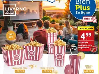 Promotion Exclusives de 8
Pop-corn : Découvrez l'Offre incontournable