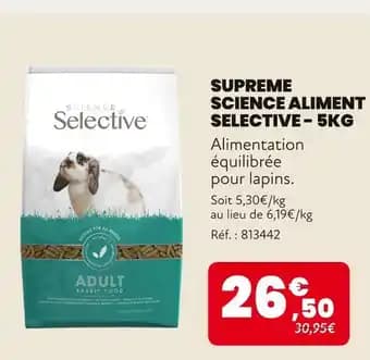 SCIENCE SELECTIVE Supreme Science Aliment Selective - 5kg