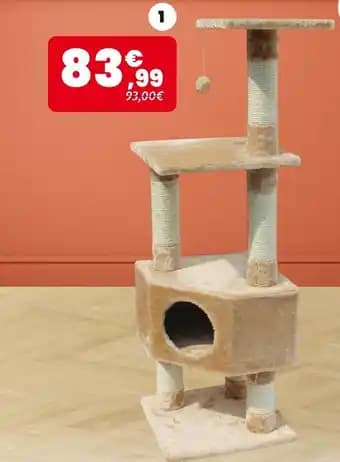 EUROPET Arbre a chat loona 135cm