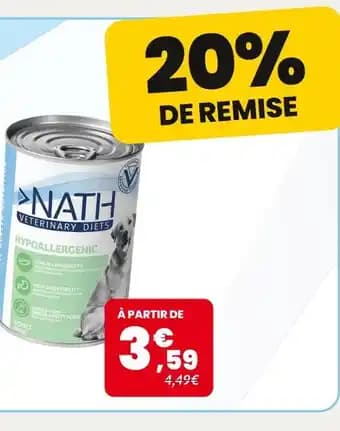 NATH VETERINARY DIETS Alimentation chien