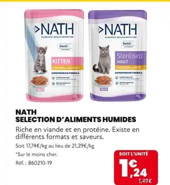 NATH Selection d’aliments humides