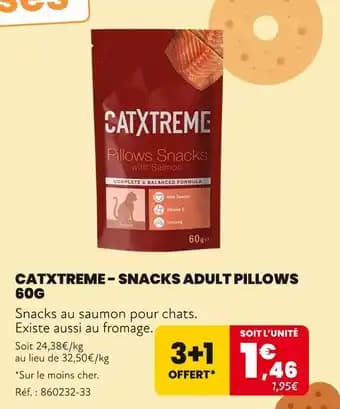 CATXTREME Snacks adult pillows 60g
