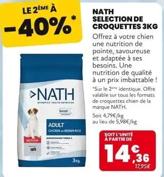 NATH Selection de croquettes 3kg