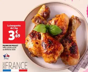 Promotion Exclusives de 5
Pilons de poulet : Découvrez l'Offre incontournable