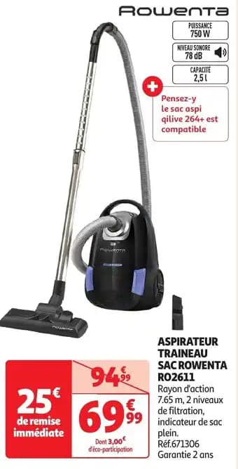 Promotion Exclusives de 1
Aspirateur traîneau : Découvrez l'Offre incontournable