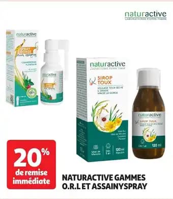NATURACTIVE Gammes o.r.l et assainyspray