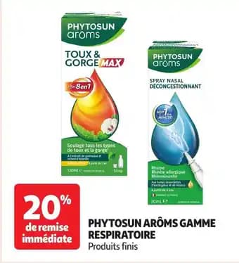 PHYTOSUN ARÔMS Gamme respiratoire