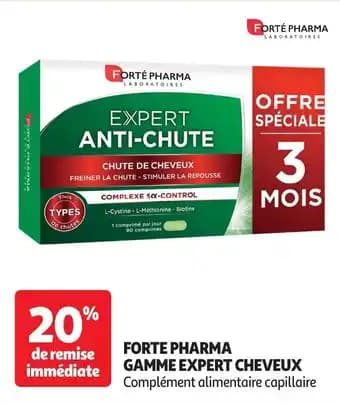 FORTE PHARMA Gamme expert cheveux