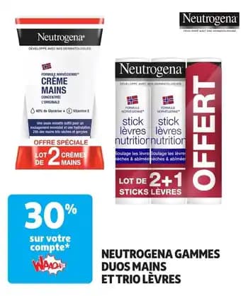 Promotion Exclusives de 8
Neutrogena : Découvrez l'Offre incontournable