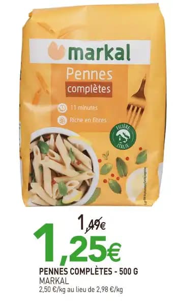 MARKAL Pennes complètes - 500 g
