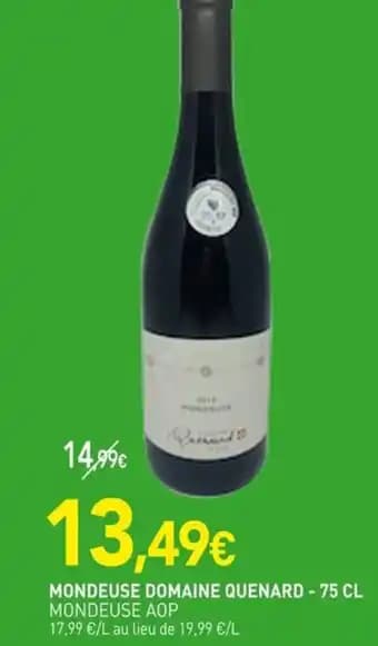 Mondeuse domaine quenard