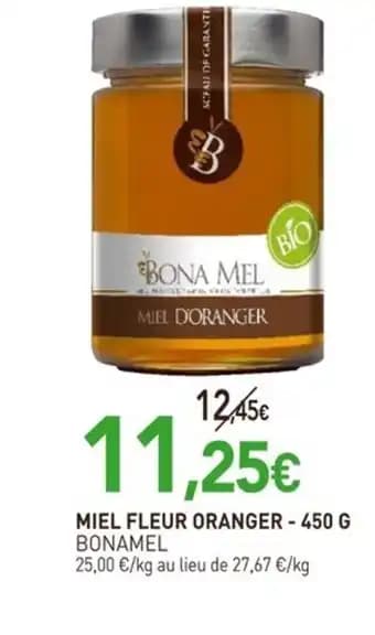 BONAMEL Miel fleur oranger 450 g