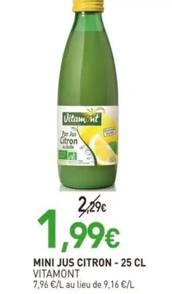 VITAMONT Mini jus citron