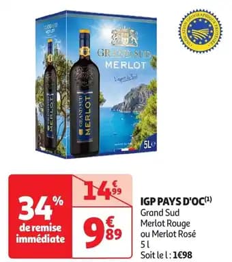 Promotion Exclusives de 57
Igp : Découvrez l'Offre incontournable