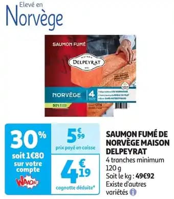 Promotion Exclusives de 11
Saumon de norvège : Découvrez l'Offre incontournable