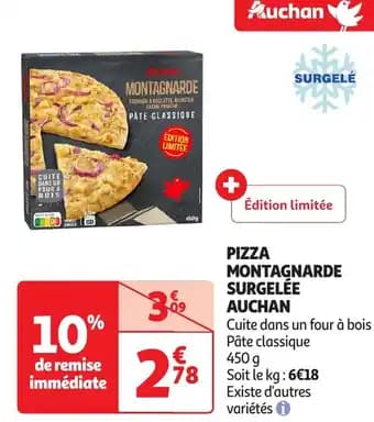 Promotion Exclusives de 8
Pizza surgelée : Découvrez l'Offre incontournable