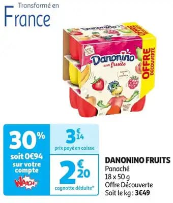 Promotion Exclusives de 2
Danonino : Découvrez l'Offre incontournable