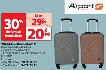 Valise rigide spotlight 51 cm
