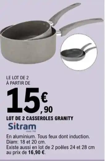 Promotion Exclusives de 2
Sitram : Découvrez l'Offre incontournable