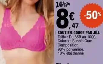 Promotion Exclusives de 41
Soutien-gorge : Découvrez l'Offre incontournable
