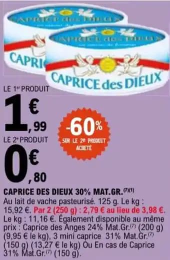 Promotion Exclusives de 12
Caprice : Découvrez l'Offre incontournable