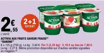 Promotion Exclusives de 21
Danone : Découvrez l'Offre incontournable