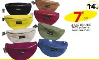 Promotion Exclusives de 2
Sac banane : Découvrez l'Offre incontournable