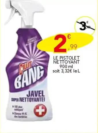 CLIT BANG Le pistolet nettoyant 900 ml