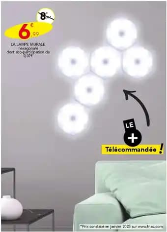 Promotion Exclusives de 5
Lampe murale : Découvrez l'Offre incontournable