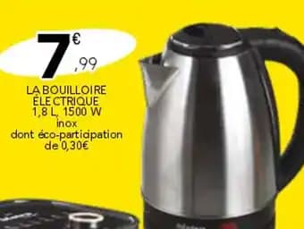 Promotion Exclusives de 7
Bouilloire : Découvrez l'Offre incontournable