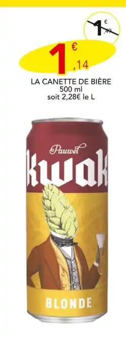 Pauwel La canette de bière