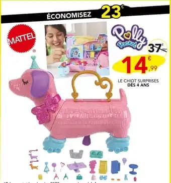 Mattel / Polly Pocket Le chiot surprises