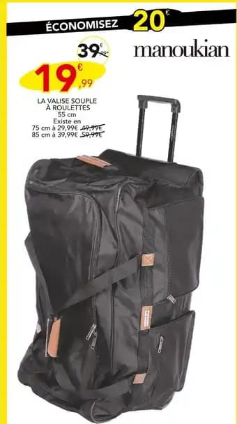 Promotion Exclusives de 15
La valise : Découvrez l'Offre incontournable