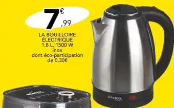 Promotion Exclusives de 1
Bouilloire electrique : Découvrez l'Offre incontournable